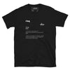 Rizq Definition T-Shirt in black – Islamic apparel from Muslim Made