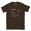 Barakah Definition T-Shirt in dark chocolate – Islamic apparel from Muslim Made