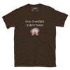 Dua Changes Everything T-Shirt in dark chocolate – Islamic apparel from Muslim Made