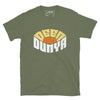 Deen Over Dunya T-Shirt in military green – Islamic apparel from Muslim Made