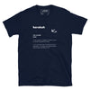 Barakah Definition T-Shirt in navy – Islamic apparel from Muslim Made
